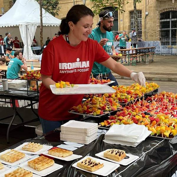 Restauration et Buvette pour l'Ironman Aix-en-Provence